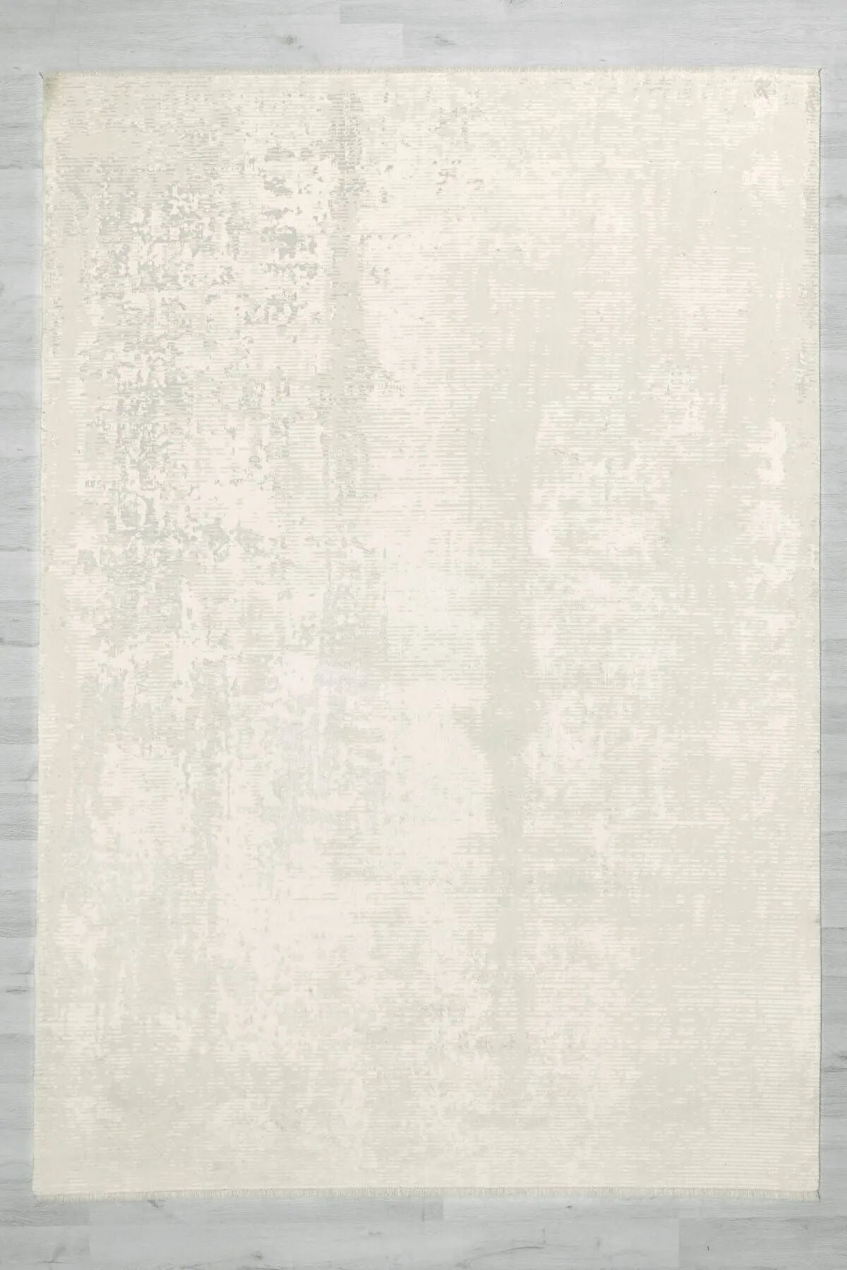 Beige Vintage Bamboo Altitude Maze Machine Knit Rug