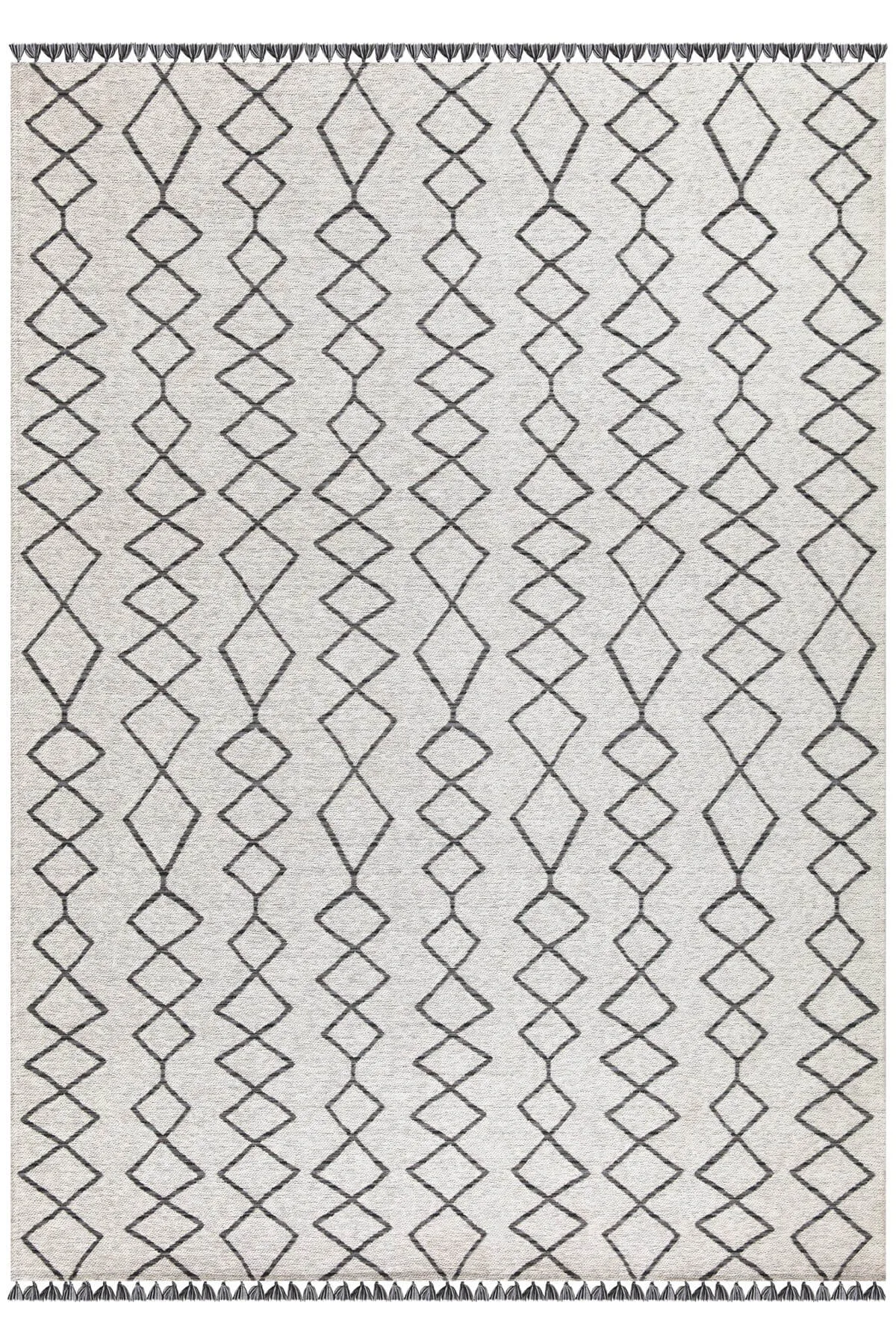 Black Anti-Slip Stain-Proof Kilim