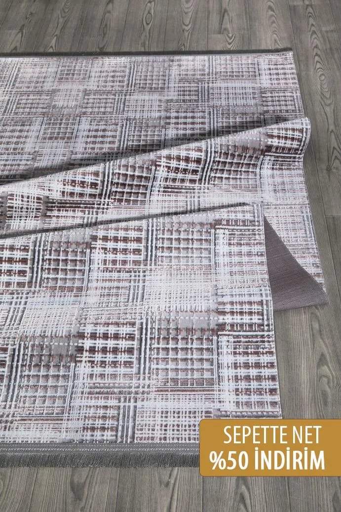 Stella Pink Colorful Glossy Decorative Rug