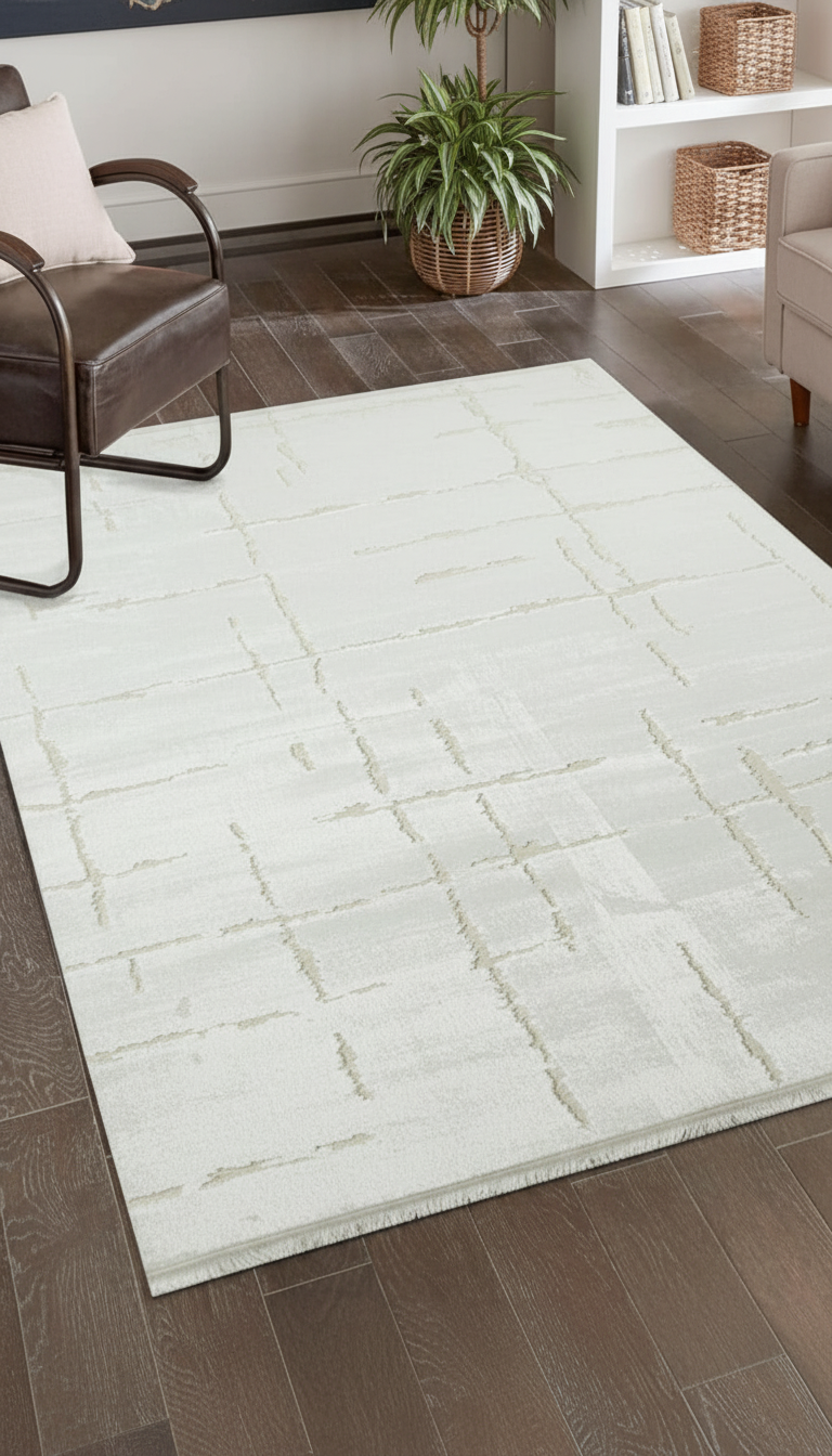 Sultan Sare 01 Soft Shiny Non-Slip Machine Washable Woven Rug