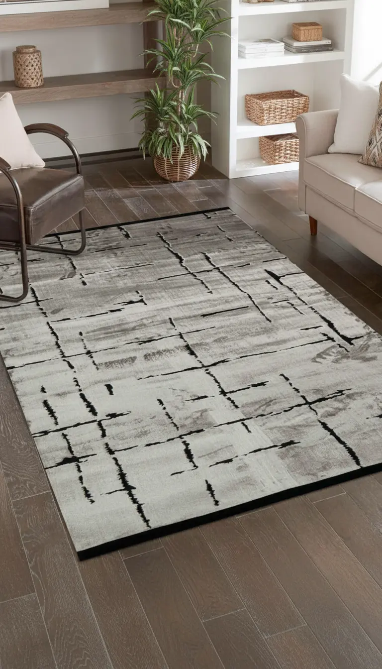 Sultan Sare 02 Soft Shiny Non-Slip Machine Washable Woven Rug