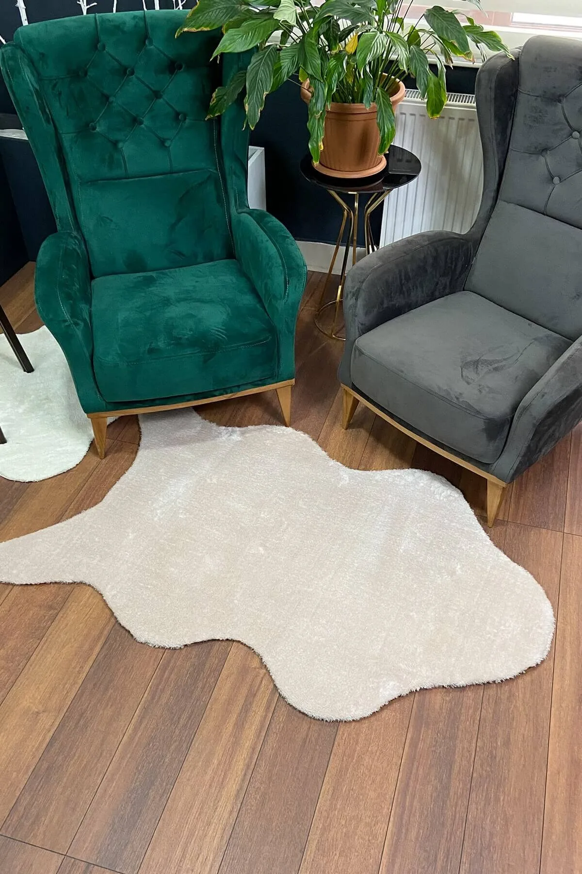 Colorful Milk Coffee Soft Surface Non-Slip Plush Carpet