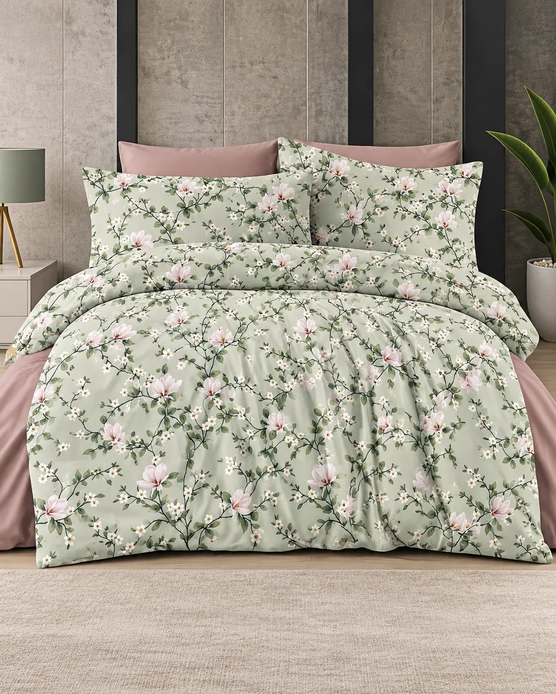 Tek Kişilik Desenli Nevresim Takımı HT16 160x220
