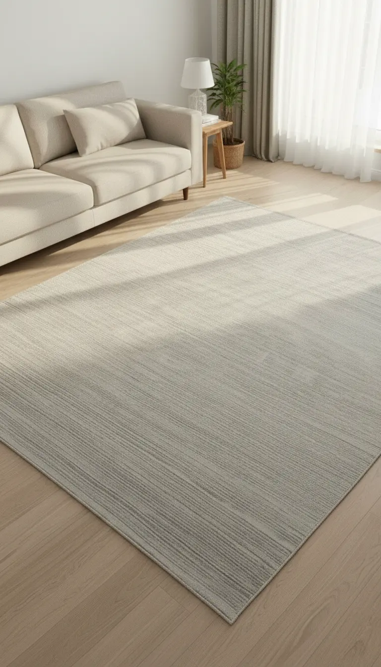 3D Satin Striped Rug | 12