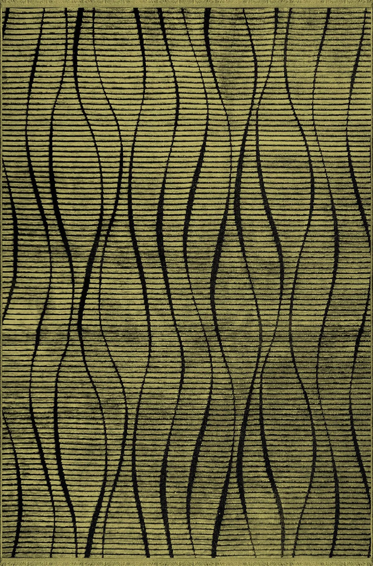 Vadi Şönil Modern Machine Woven Carpet - Khaki Color - 8044